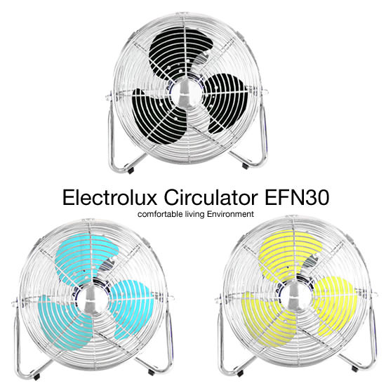 Electrolux クラシックサーキュレーター EFN30　イエロー 扇風機